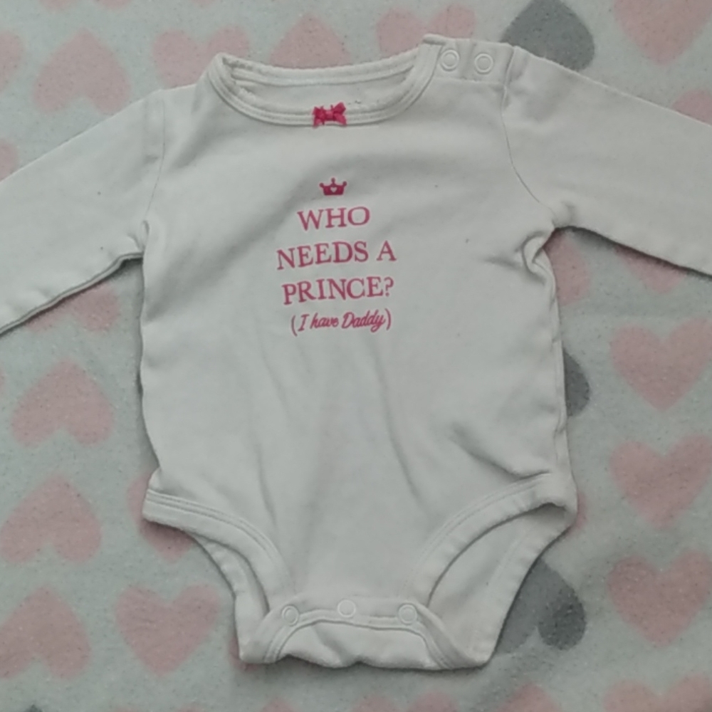 Baby girl onesie